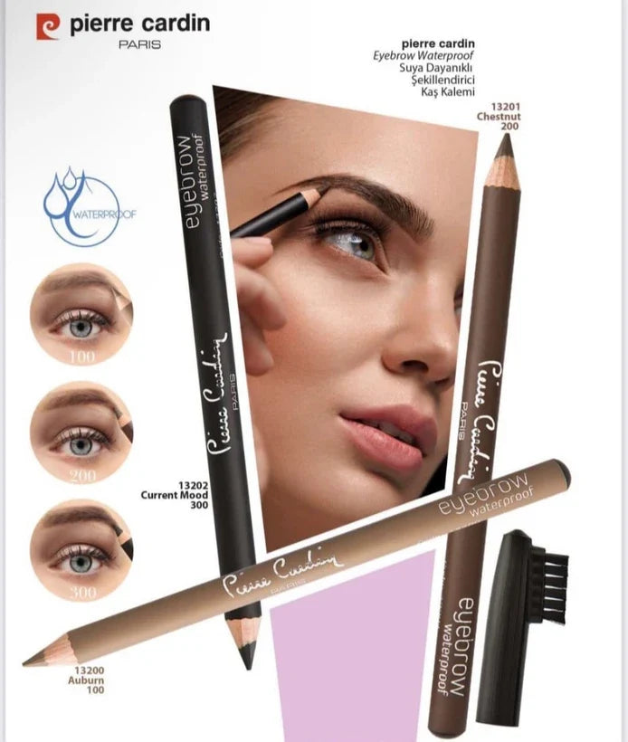 Pierre Cardin Eyebrow Pencil Waterproof - Chestnut 200