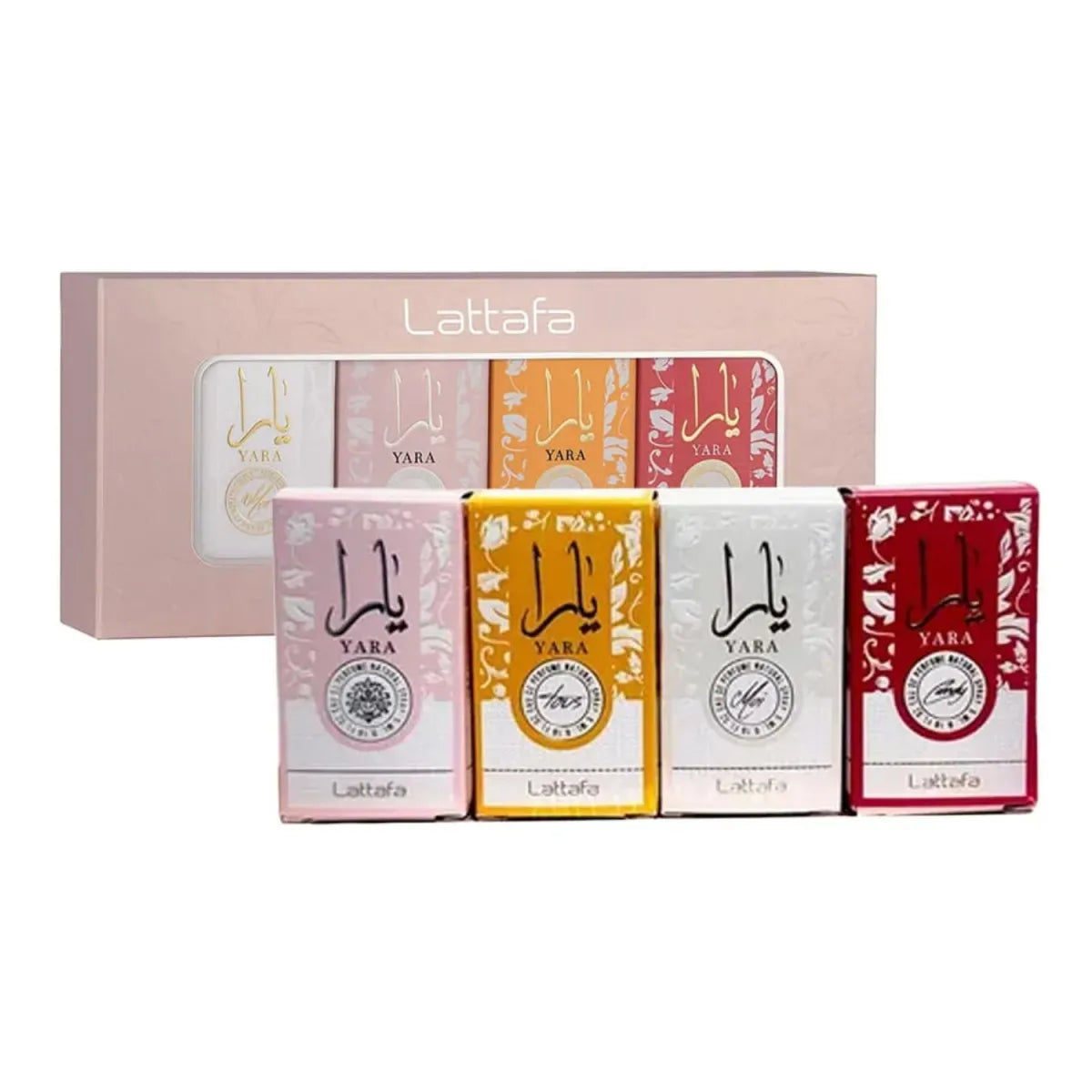 LATTAFA Yara Mini Collection 4*5ml EDP – Gift Set For Women
