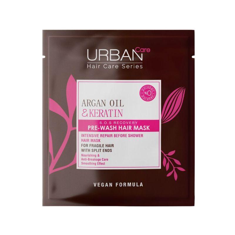 Urban Care Argan Oil & Keratin Pre Wash Hair Mask 50 ml