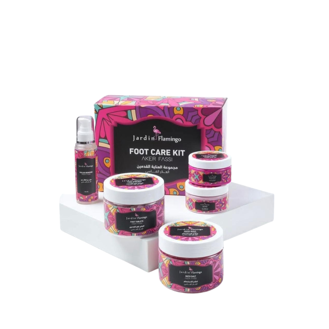 Jardin Flamingo Foot Care Kit Aker Fassi