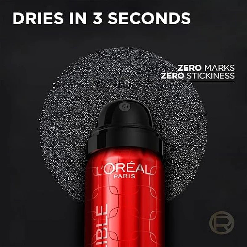 LOREAL PARIS  Infallible 3-Second Setting Mist – Makeup Setting Spray for Up to 36H Wear
