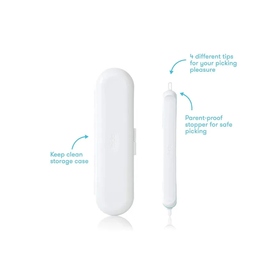 أداة تنظيف الأنف والأظافر والأذن 3 في 1 للأطفال 