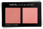 Pastel Duo Blush Set Cheek To Cheek - 10 Hot Pink