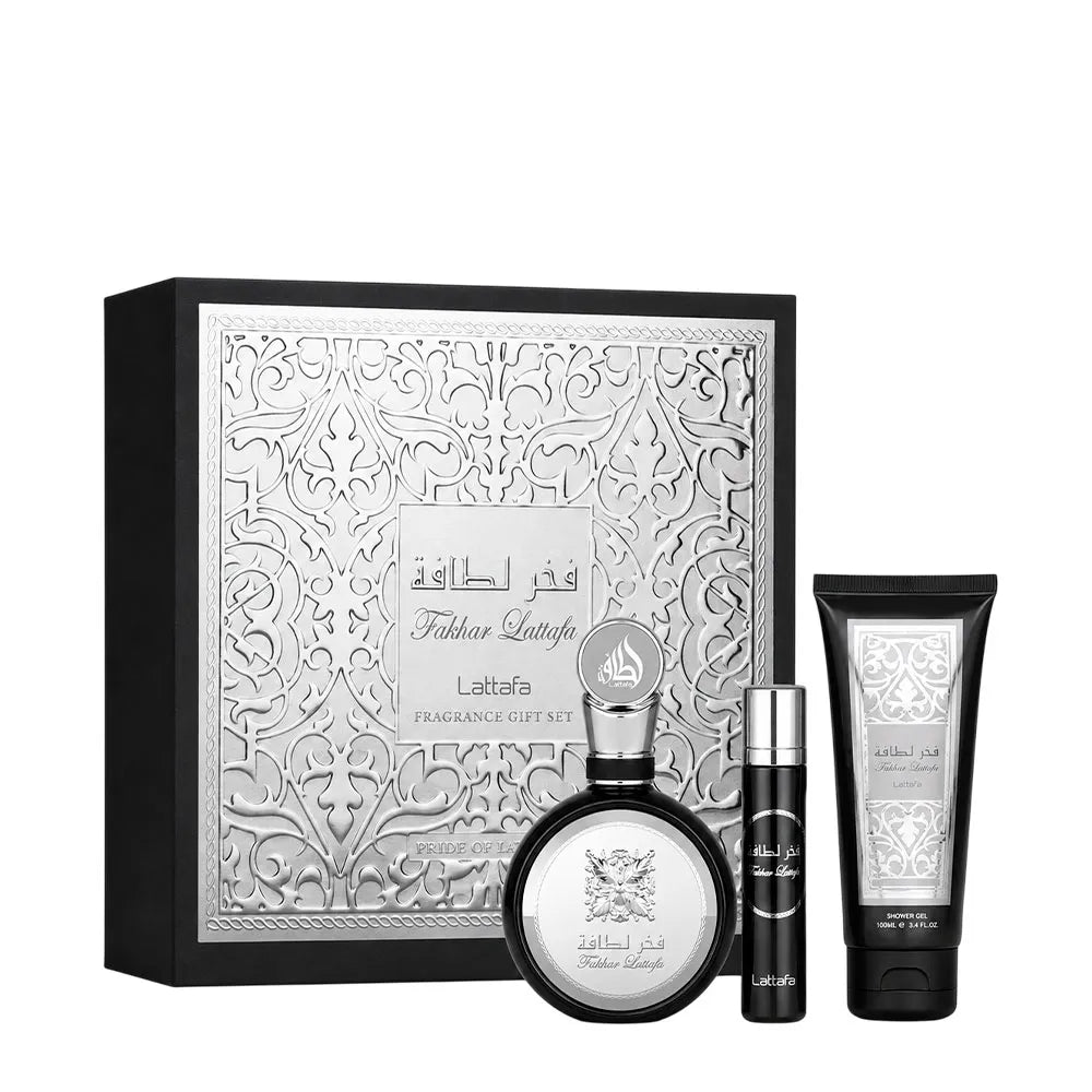 LATTAFA Fakhar 3-Piece Gift Set for Men