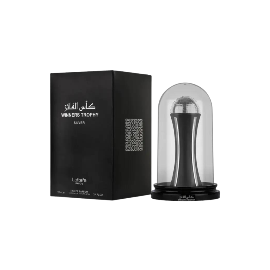 عطر لطافة برايد كاس الفائز سيلفر للجنسين 100 مل او دي بارفان
