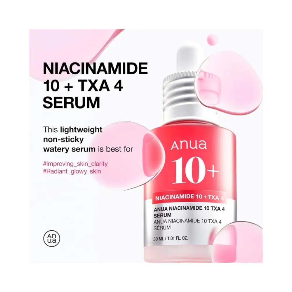 ANUA Niacinamide 10 + TXA 4 Serum