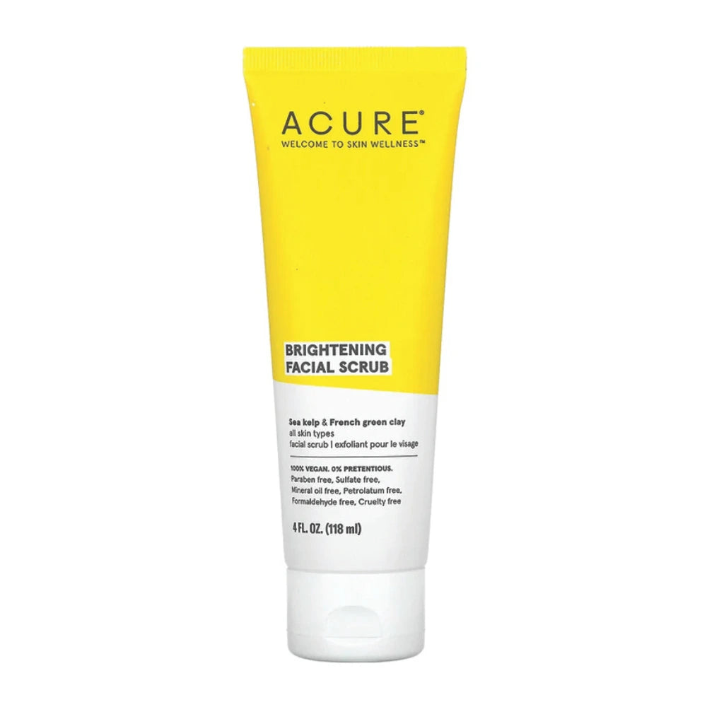 Acure Brightening Facial Scrub 118ml