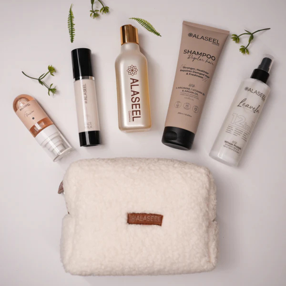 Al Aseel Beauty Puff Bag