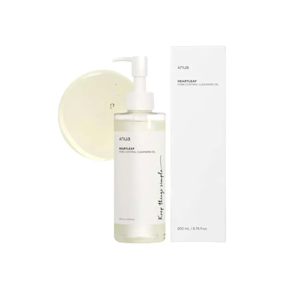 Anua Heartleaf Pore Control Cleansing Oil 200ml | Sophie's Derma / Face / Oil Cleansers Anua Heartleaf Pore Control Cleansing Oil 200ml | Sophie's Derma / Face / Oil Cleansers
