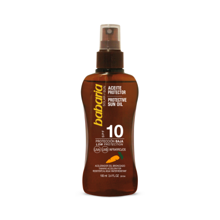 Babaria Carrot Tanning Oil 100ml SPF10