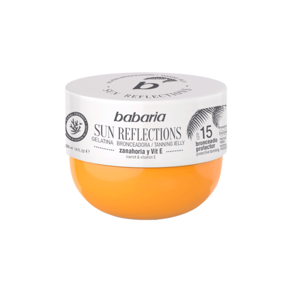 Babaria Carrot and Vitamin e Tanning Jelly 300ml SPF15