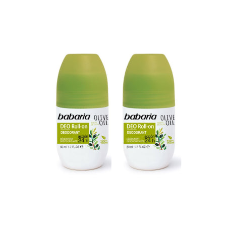 Babaria Deo Roll On Olive Oil Offer 1+1 free 50ml