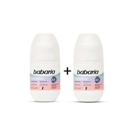 Babaria Invisible Roll On Deodorant 1+1 free