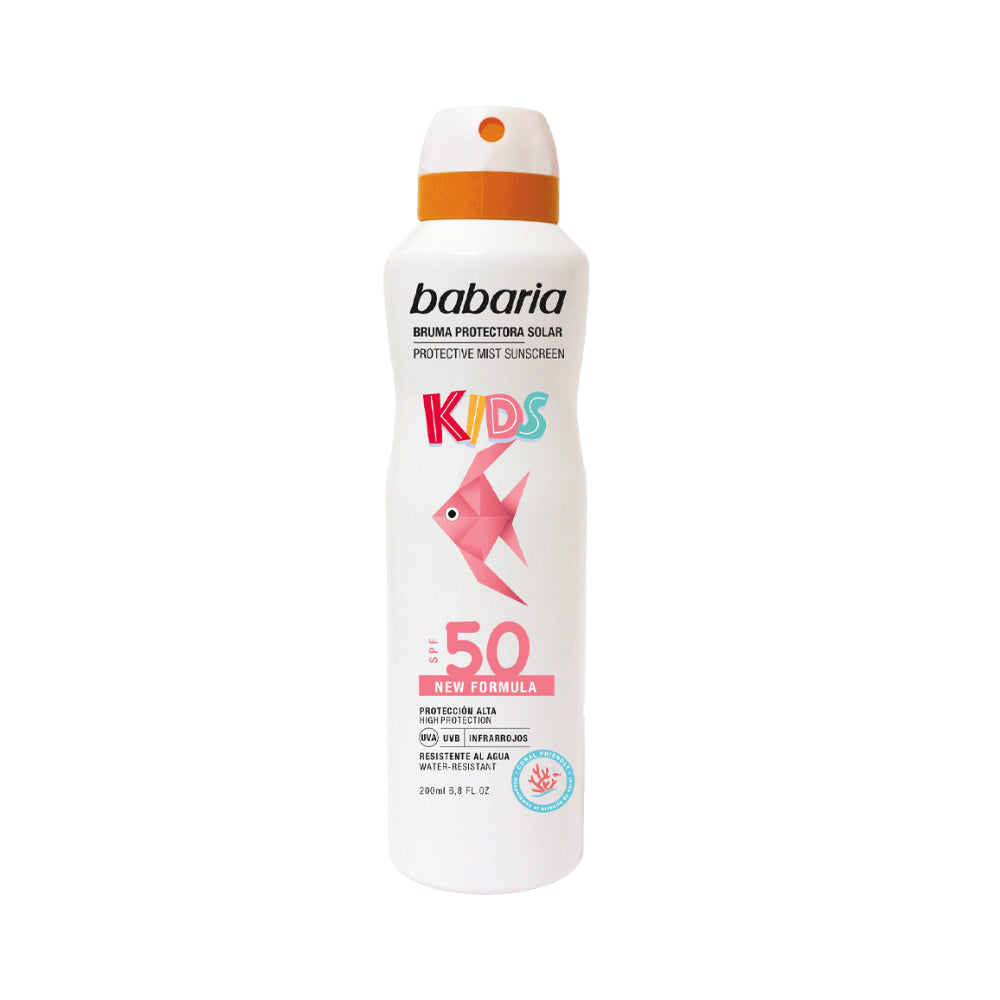 Babaria Protective Mist Sunscreen For Kids SPF50 200ml