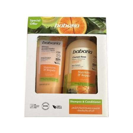 Babaria Shampoo and Conditioner Nutri Repair Hair Offer