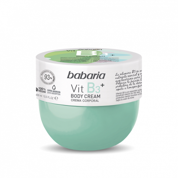 Babaria Vitamin B3 Body Cream 400ml