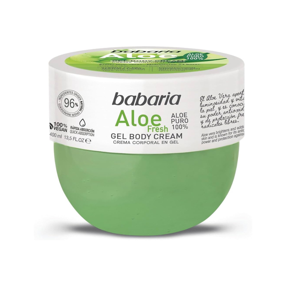 Babaria Aloe Fresh Gel Body Cream 400ml