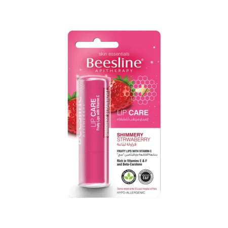 Beesline Lip Care Shimmery Strawberry