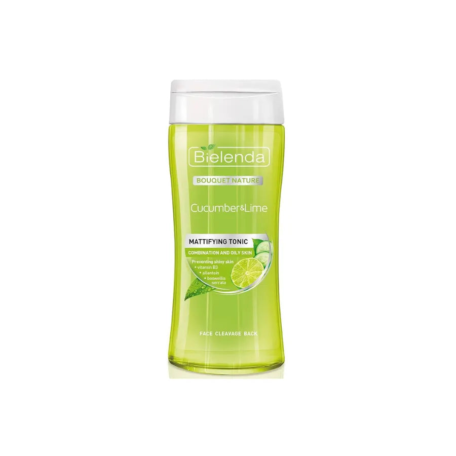 Bielenda Cucumber & Lime Mattifying Anti-Shine Toner 200 ml