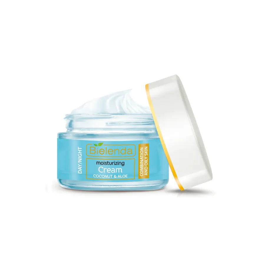 كريم الترطيب HYDRA CARE من بيليندا بجوز الهند والصبار – للبشرة المختلطة والدهنية 50 مل