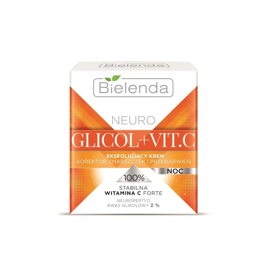 Bielenda NEURO GLICOL + VIT. C Exfoliating Night Face Cream 50 ml