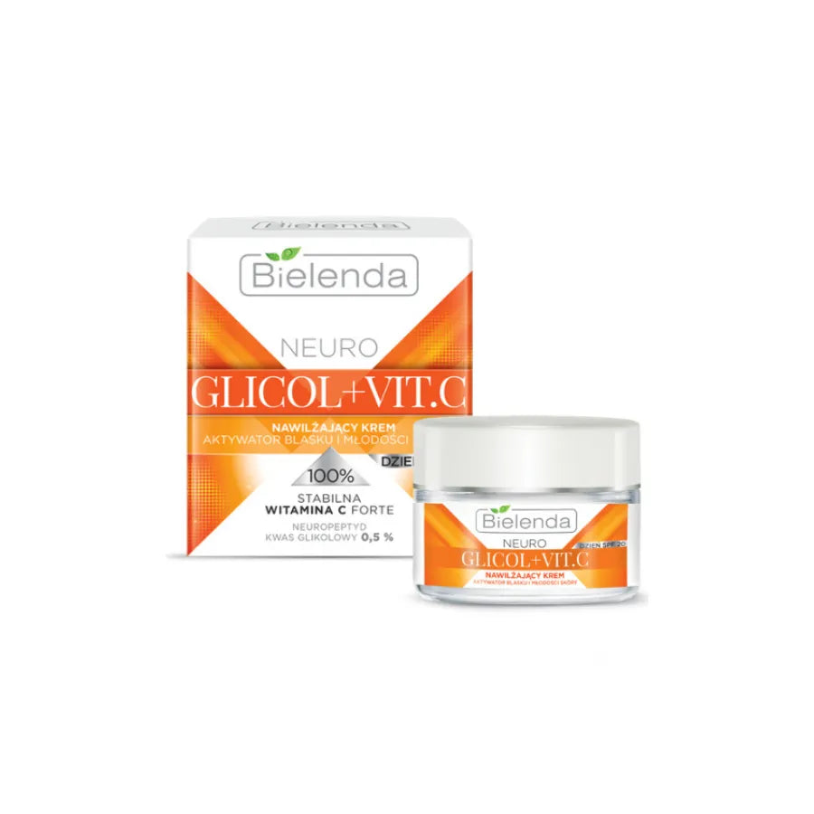 Bielenda NEURO GLICOL + VIT. C Moisturizing Face Cream Day SPF 20 50 ml