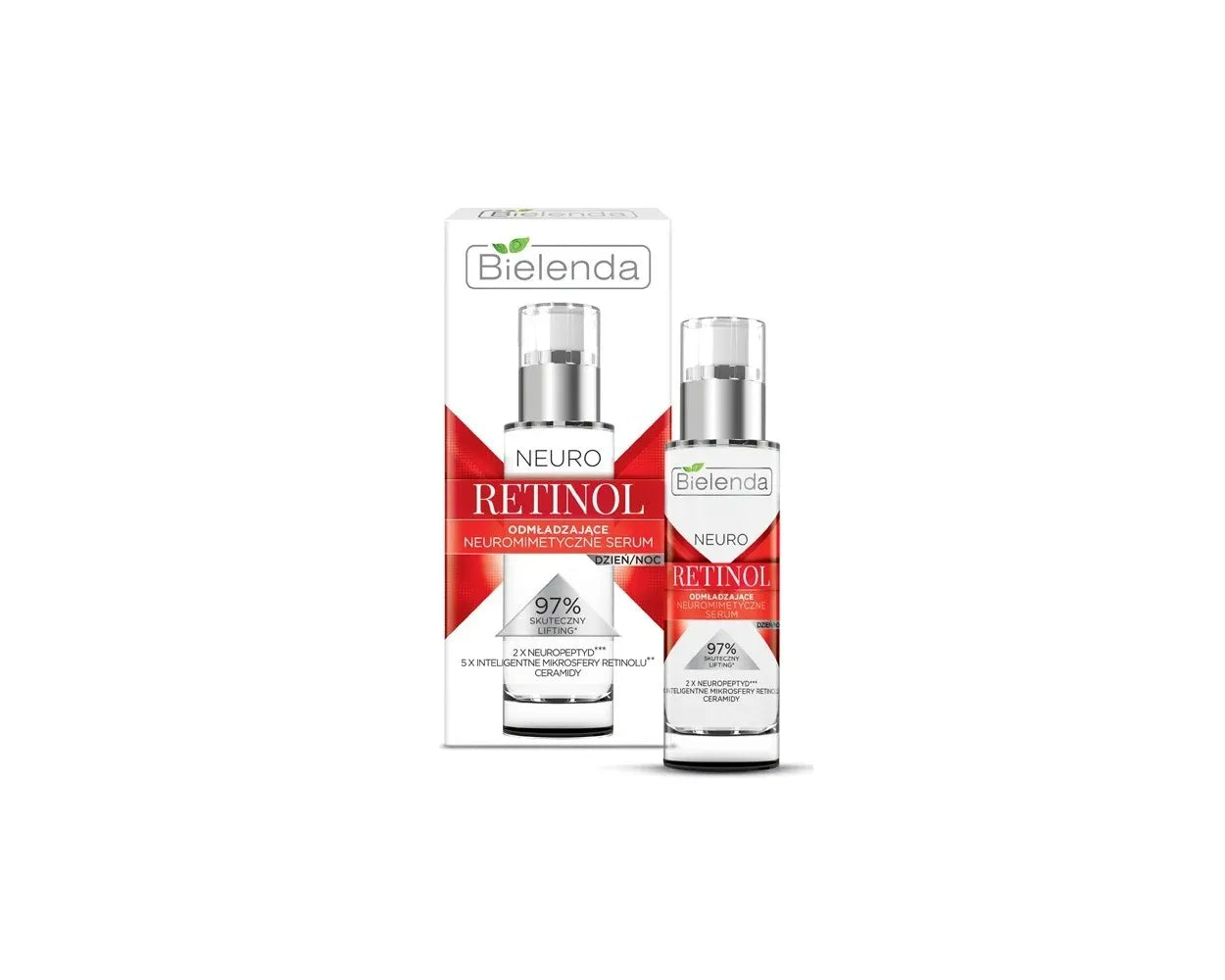 Bielenda NEURO RETINOL Rejuvenating Face Serum Day/Night 30 ml