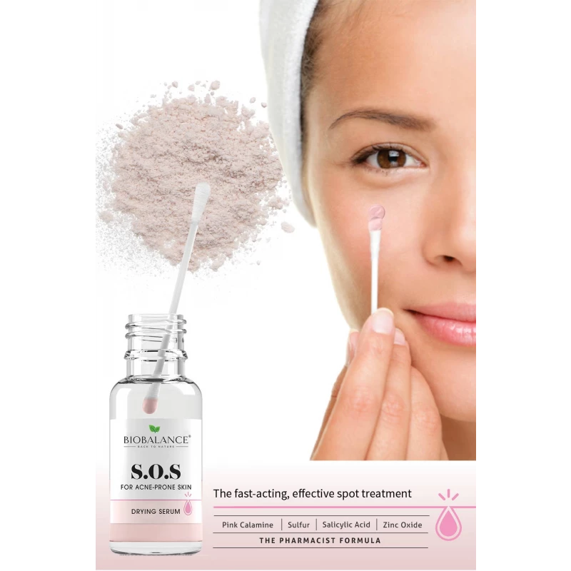 بيو بالانس سوبر سيروم S.O.S. المجفف للبشرة المعرضة لحب الشباب | Skin Care / Serums بيو بالانس سوبر سيروم S.O.S. المجفف للبشرة المعرضة لحب الشباب | Skin Care / Serums