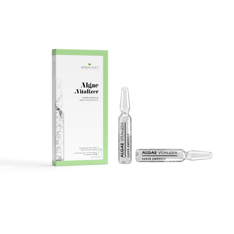 بيو بالانس سوبر أمبول مستخلص الكافيار الأخضر ألجي فيتاليتي 3% | Skin Care بيو بالانس سوبر أمبول مستخلص الكافيار الأخضر ألجي فيتاليتي 3% | Skin Care
