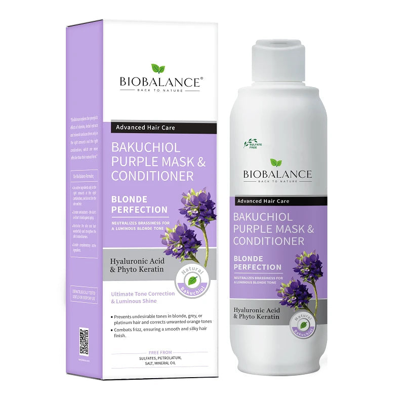 بيو بالانس ماسك وبلسم الباكوتشيول البنفسجي | Hair Care / Shampoo & Conditioner / Conditioner بيو بالانس ماسك وبلسم الباكوتشيول البنفسجي | Hair Care / Shampoo & Conditioner / Conditioner