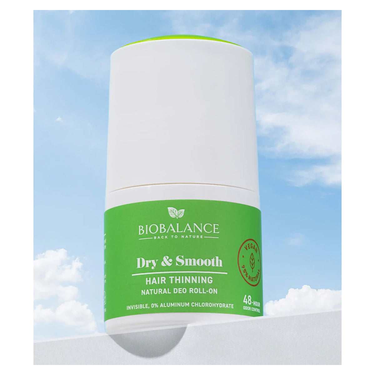 بيو بالانس دراي آند سموث مزيل العرق الطبيعي رول أون لتقليل نمو الشعر | Body Care / Deodorant بيو بالانس دراي آند سموث مزيل العرق الطبيعي رول أون لتقليل نمو الشعر | Body Care / Deodorant