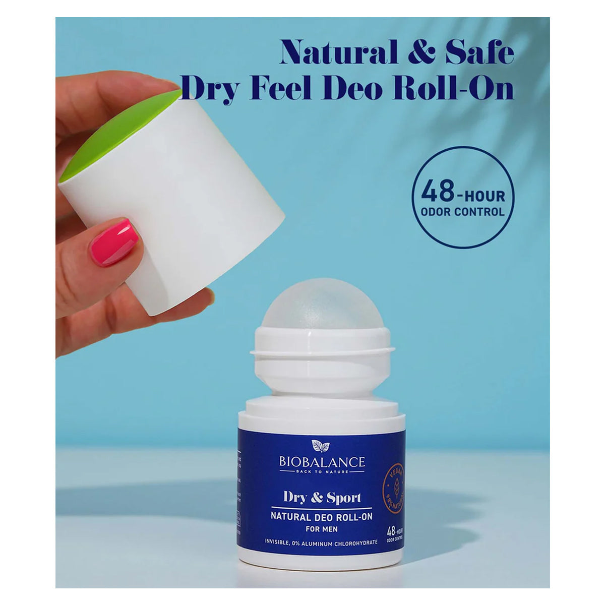 بيو بالانس دراي آند سبورت للرجال مزيل العرق رول أون | Body Care / Deodorant بيو بالانس دراي آند سبورت للرجال مزيل العرق رول أون | Body Care / Deodorant