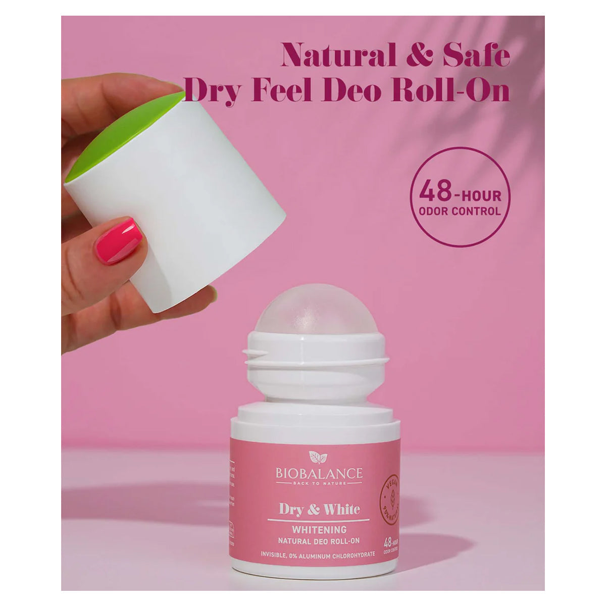 Bio Balance Dry & White Whitening Deo Roll-On
