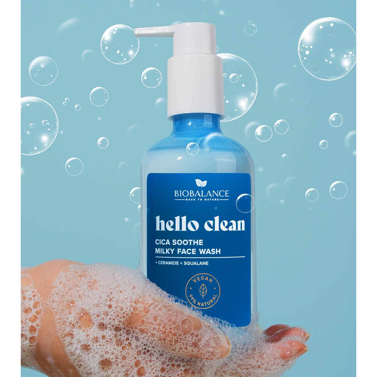 بيو بالانس هيلو كلين سيكا سوذ ميلكي غسول الوجه | Skin Care / Face Wash بيو بالانس هيلو كلين سيكا سوذ ميلكي غسول الوجه | Skin Care / Face Wash