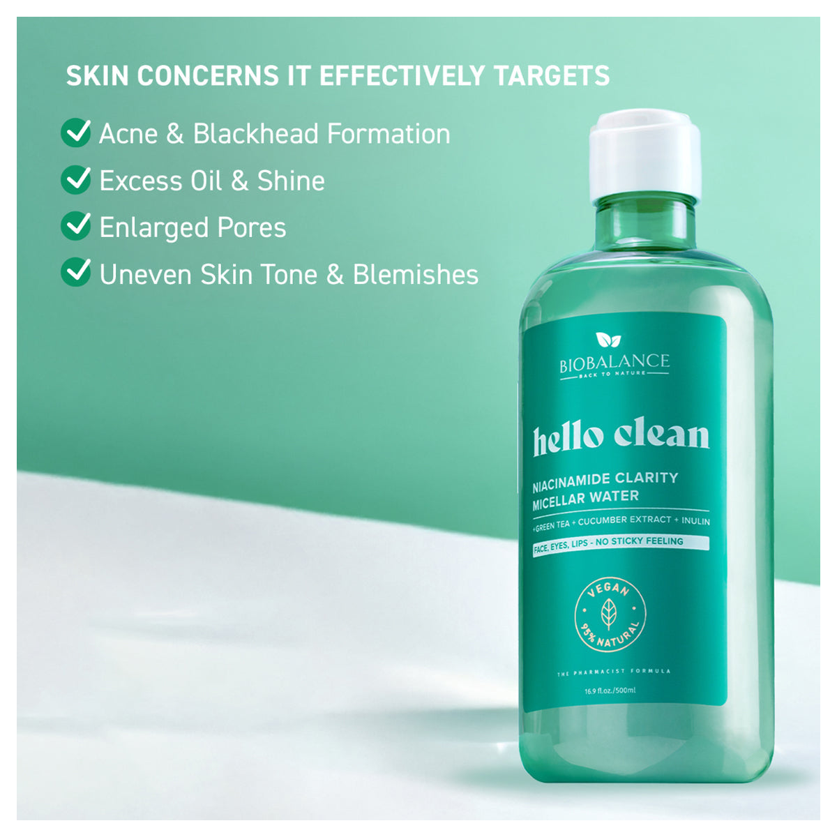 بيو بالانس نياسيناميد كلاريتي ماء ميسيلار | Cleansers & Makeup Removers بيو بالانس نياسيناميد كلاريتي ماء ميسيلار | Cleansers & Makeup Removers