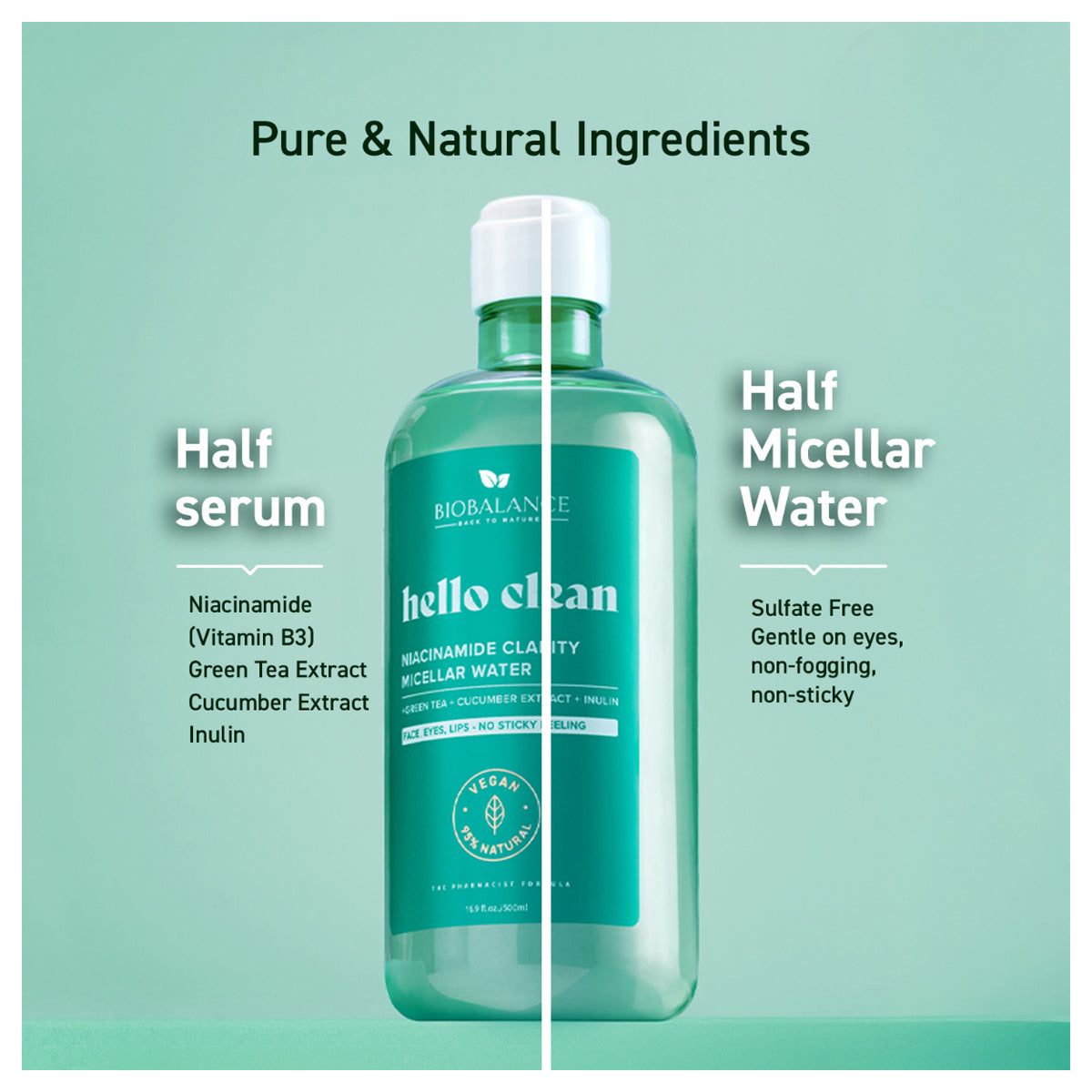 بيو بالانس نياسيناميد كلاريتي ماء ميسيلار | Cleansers & Makeup Removers بيو بالانس نياسيناميد كلاريتي ماء ميسيلار | Cleansers & Makeup Removers