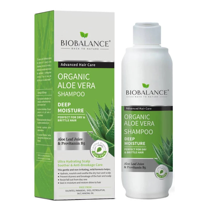 Bio Balance ORGANIC ALOE VERA SHAMPOO PERFECT FOR DRY&BRITTLE HAIR