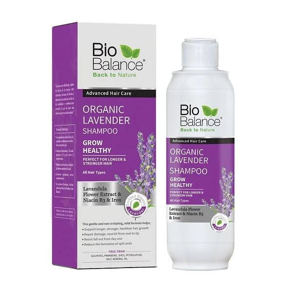 Bio Balance ORGANIC LAVANDER SHAMPOO PERFECT FOR LONGER&STRONGER HAIR ALL TYPES