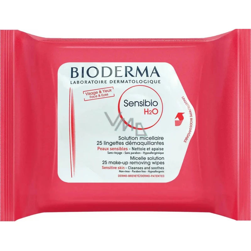 بيوديرما سينسيبيو اتش تو أو مناديل إزالة المكياج | Cleansers & Makeup Removers بيوديرما سينسيبيو اتش تو أو مناديل إزالة المكياج | Cleansers & Makeup Removers
