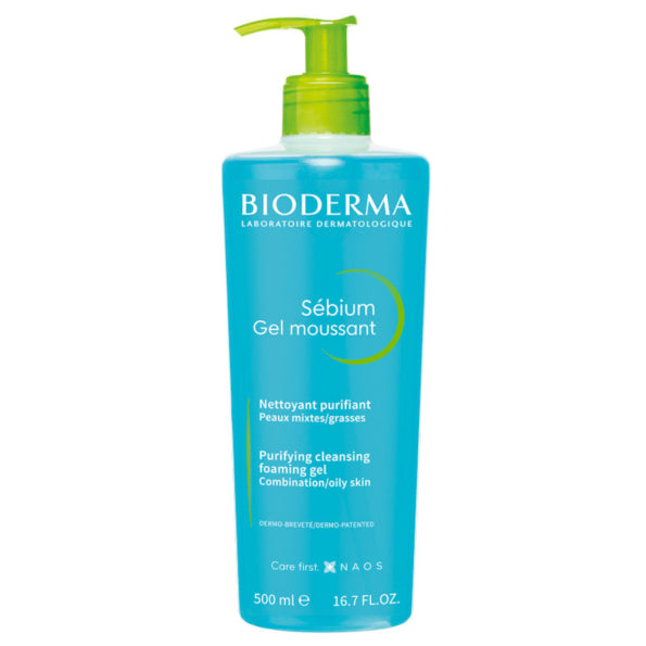 Bioderma Sebium Purifying Cleansing Foaming Gel 500ml