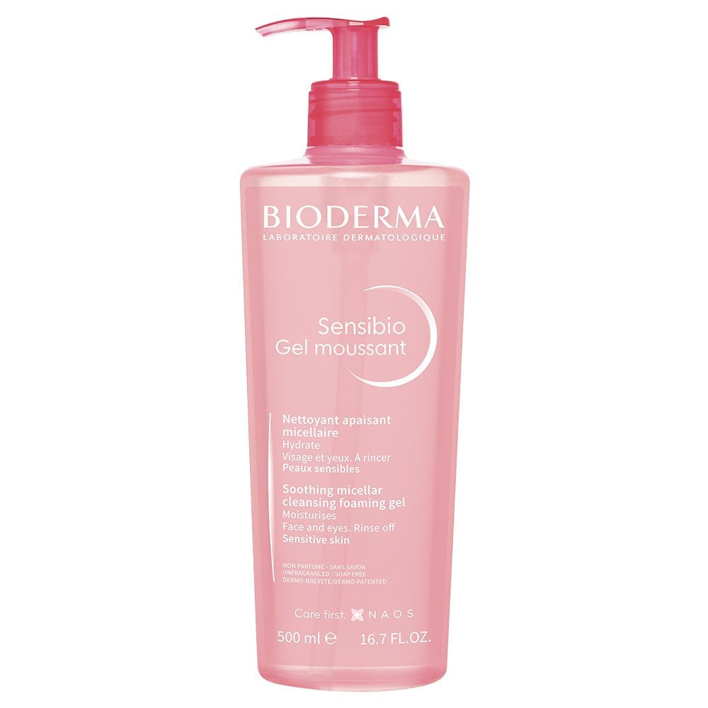 Bioderma Sensibio Gel Moussant for Sensitive Skin 500ml
