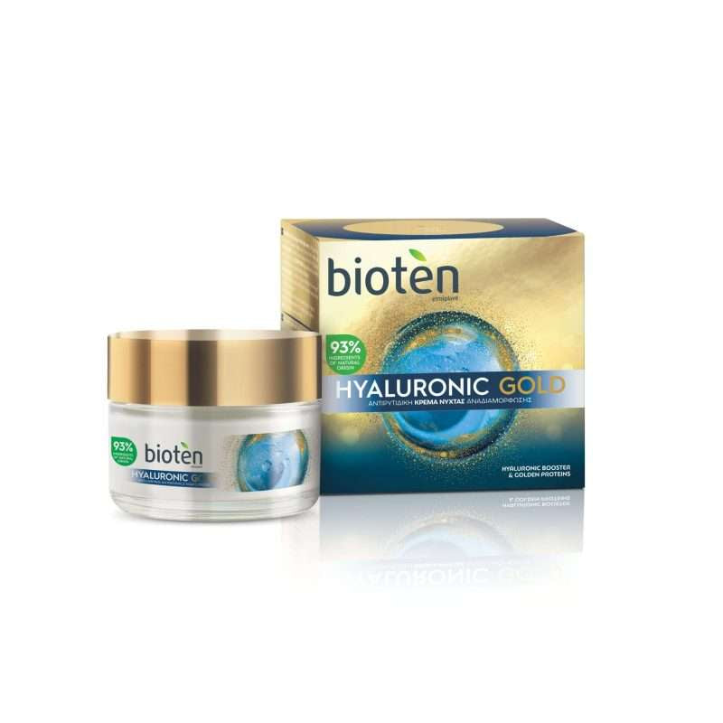 Bioten Hyaluronic Gold Night Cream 50ml | Skin Care / Moisturizers & Creams Bioten Hyaluronic Gold Night Cream 50ml | Skin Care / Moisturizers & Creams