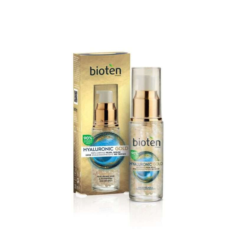 Bioten Hyaluronic Gold Replumping Pearl Serum 30ml