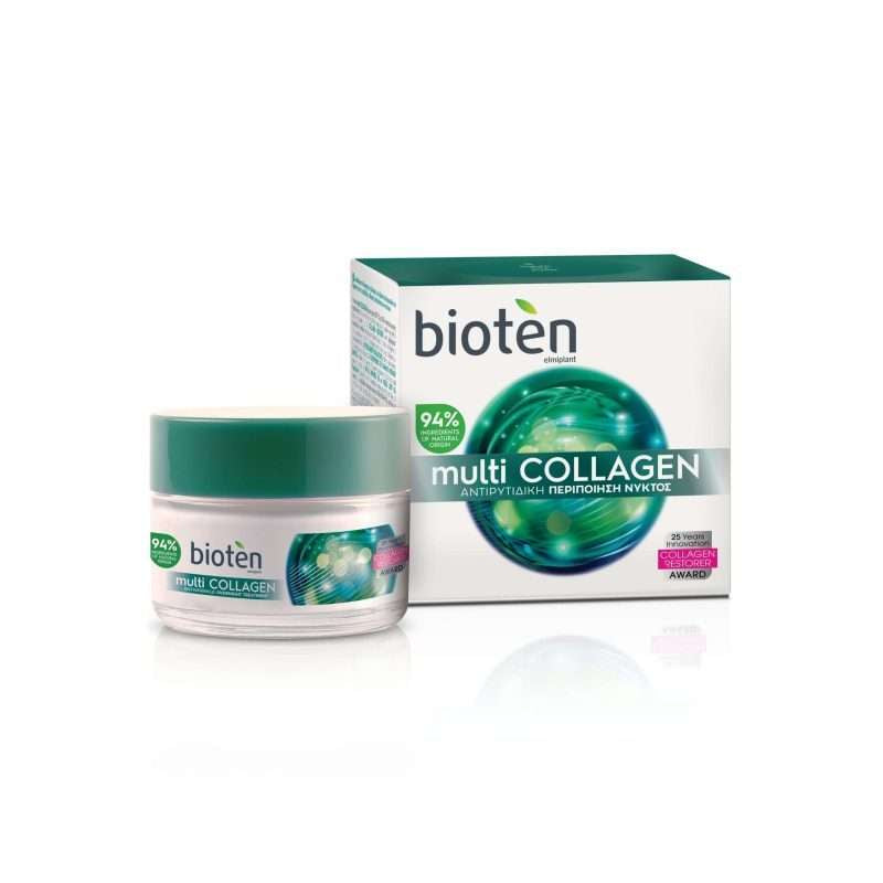 Bioten MULTI-COLLAGEN Antiwrinkle Overnight treatment Cream 50ml
