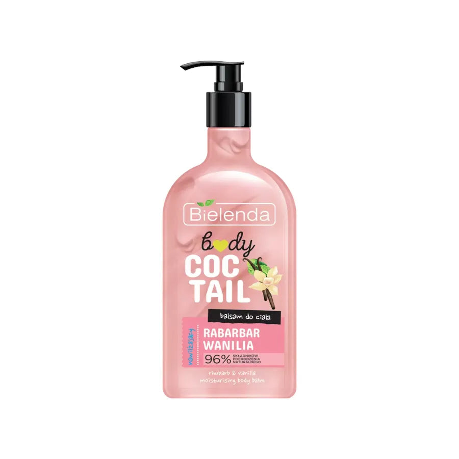 Body Cocktail Moisturizing Body Lotion Rhubarb + Vanilla 400 ml