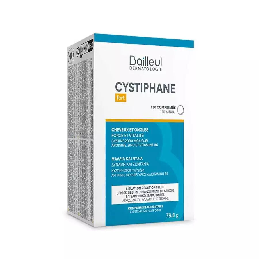 CYSTIPHANE FORT HAIR AND NAILS TABLETS 120 TABLETS