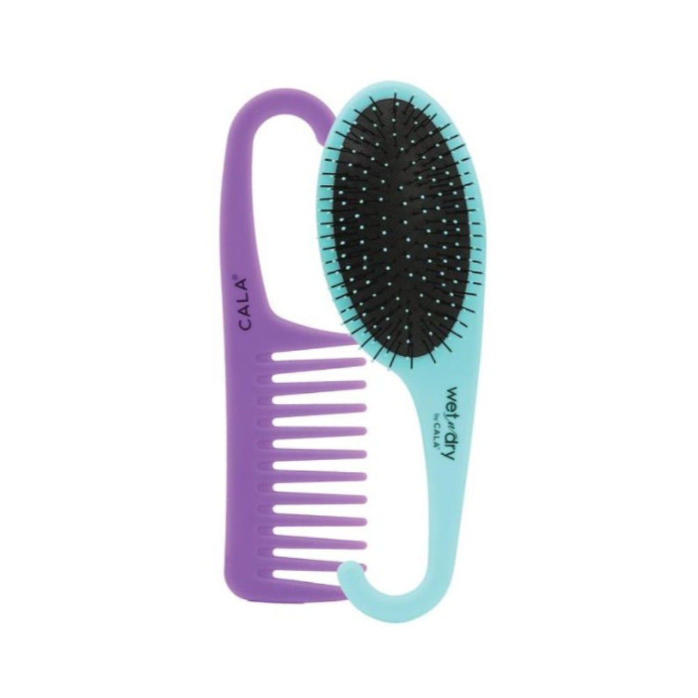 Cala Shower Combo Detangle Brush and Comb