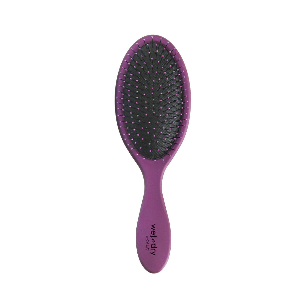 Cala Wet and Dry Detangling Brush Purple