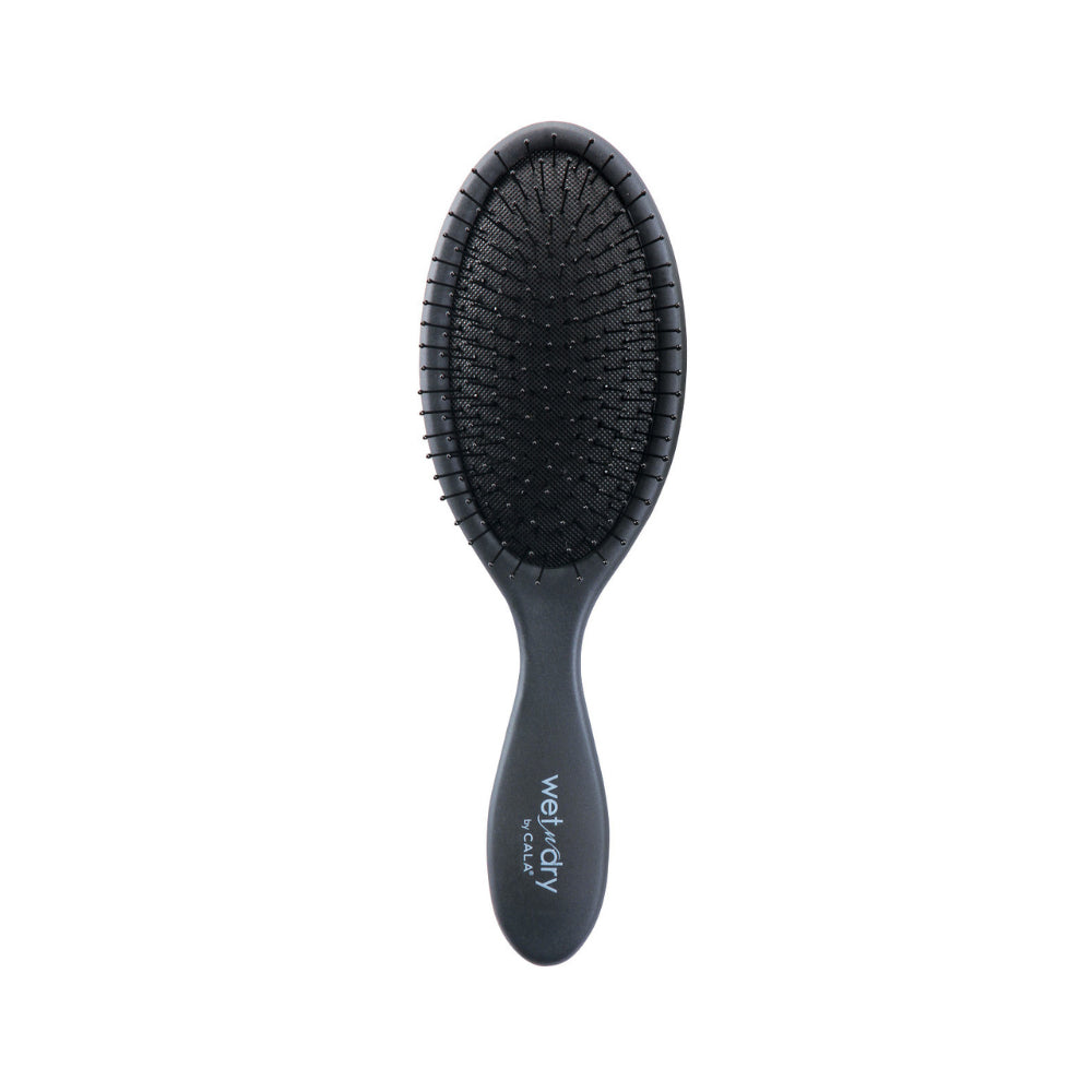 Cala Wet and Dry Detangling Hair Brush Black