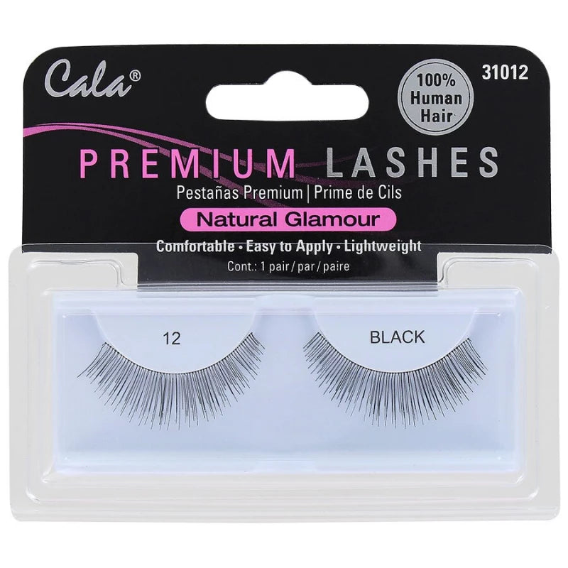 Cala Premium Natural Glamour Lashes Carded